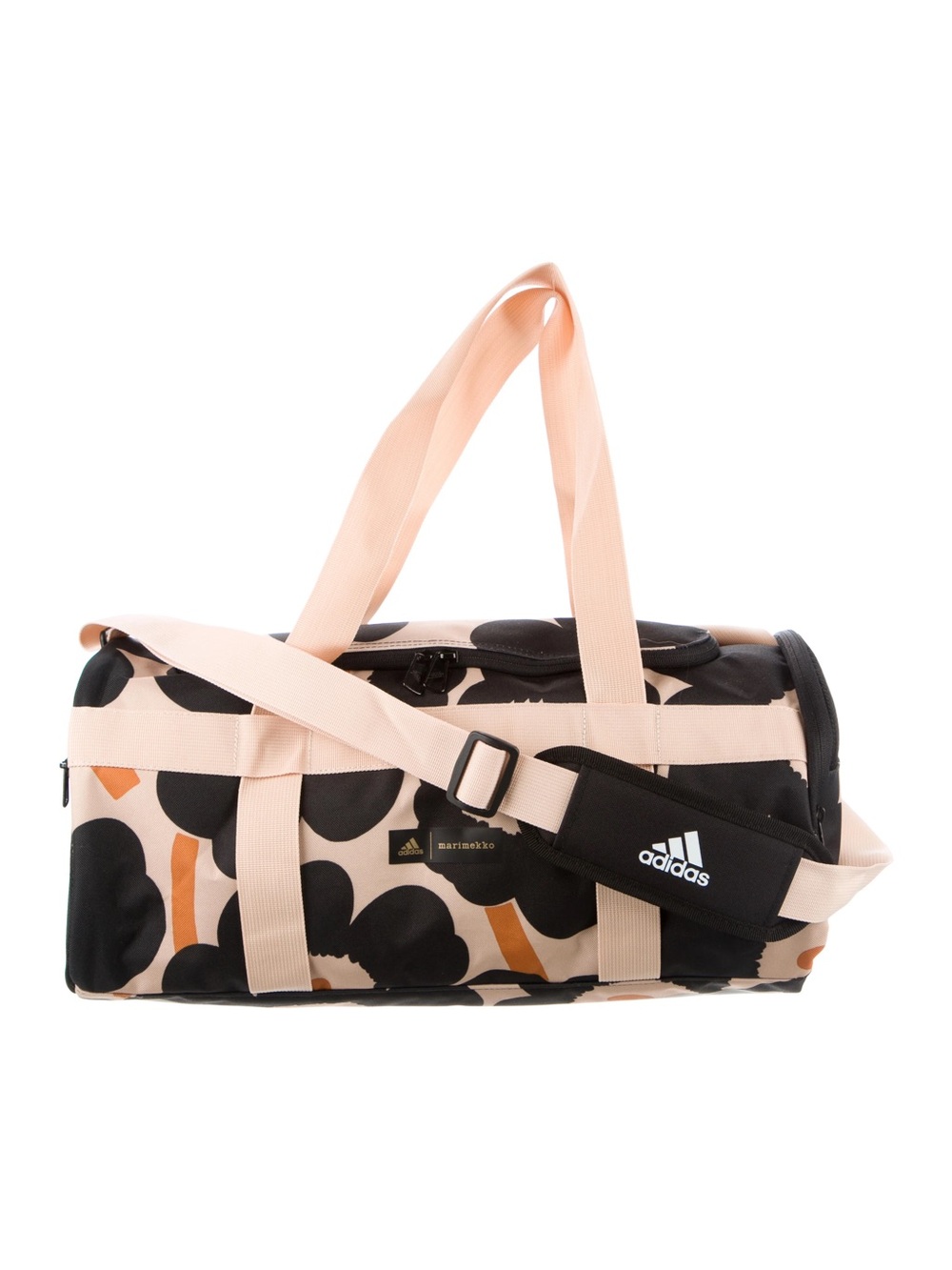Adidas x Marimekko Duffel Bag Floral Print Gym Travel Weekender Bag